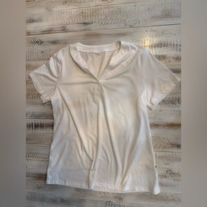 Classic White Women's Top